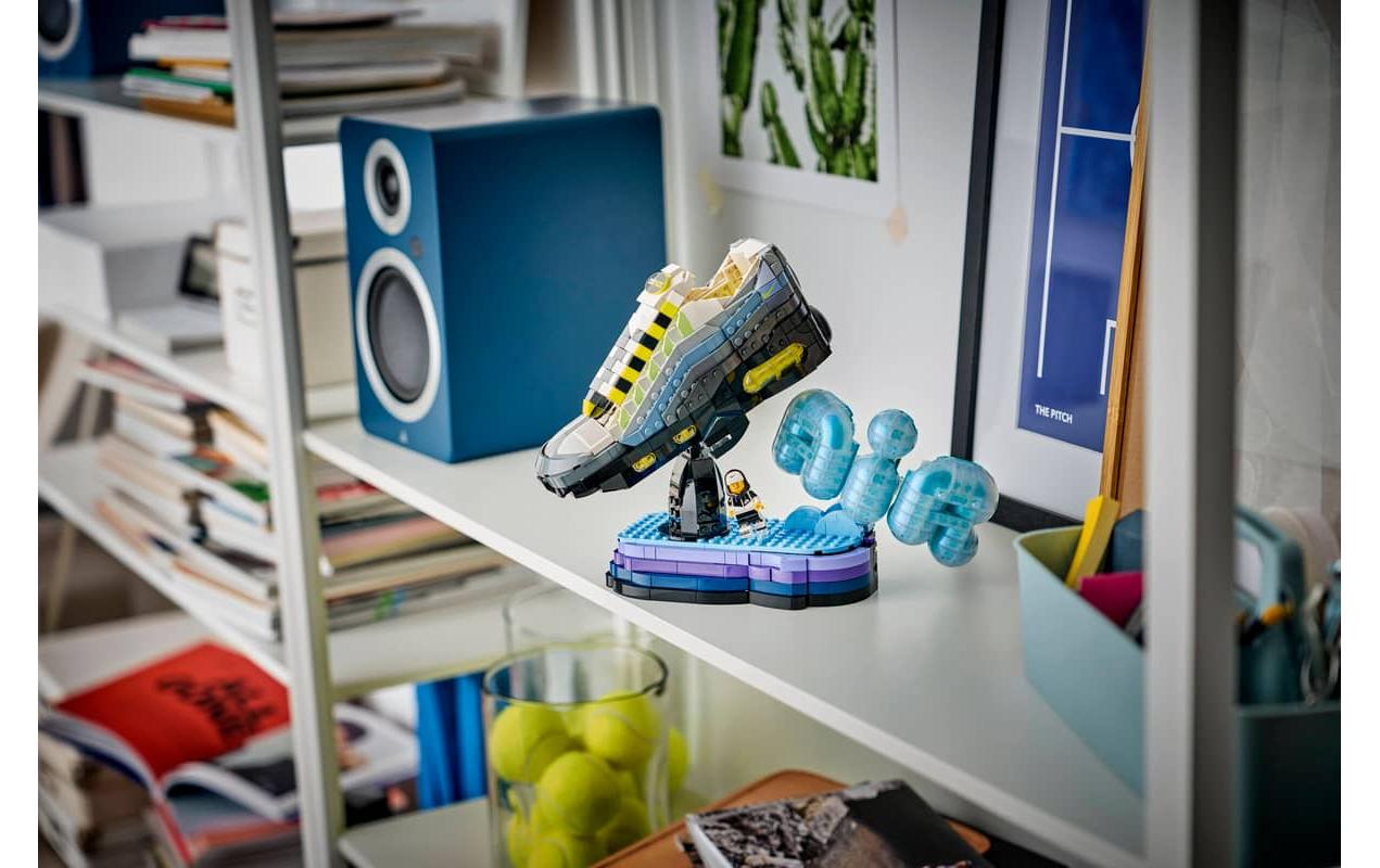 LEGO Nike Air Max 95 3D Puzzle – Icons – 1213 Teile – 28 × 22 × 16 cm – ab 12 Jahren