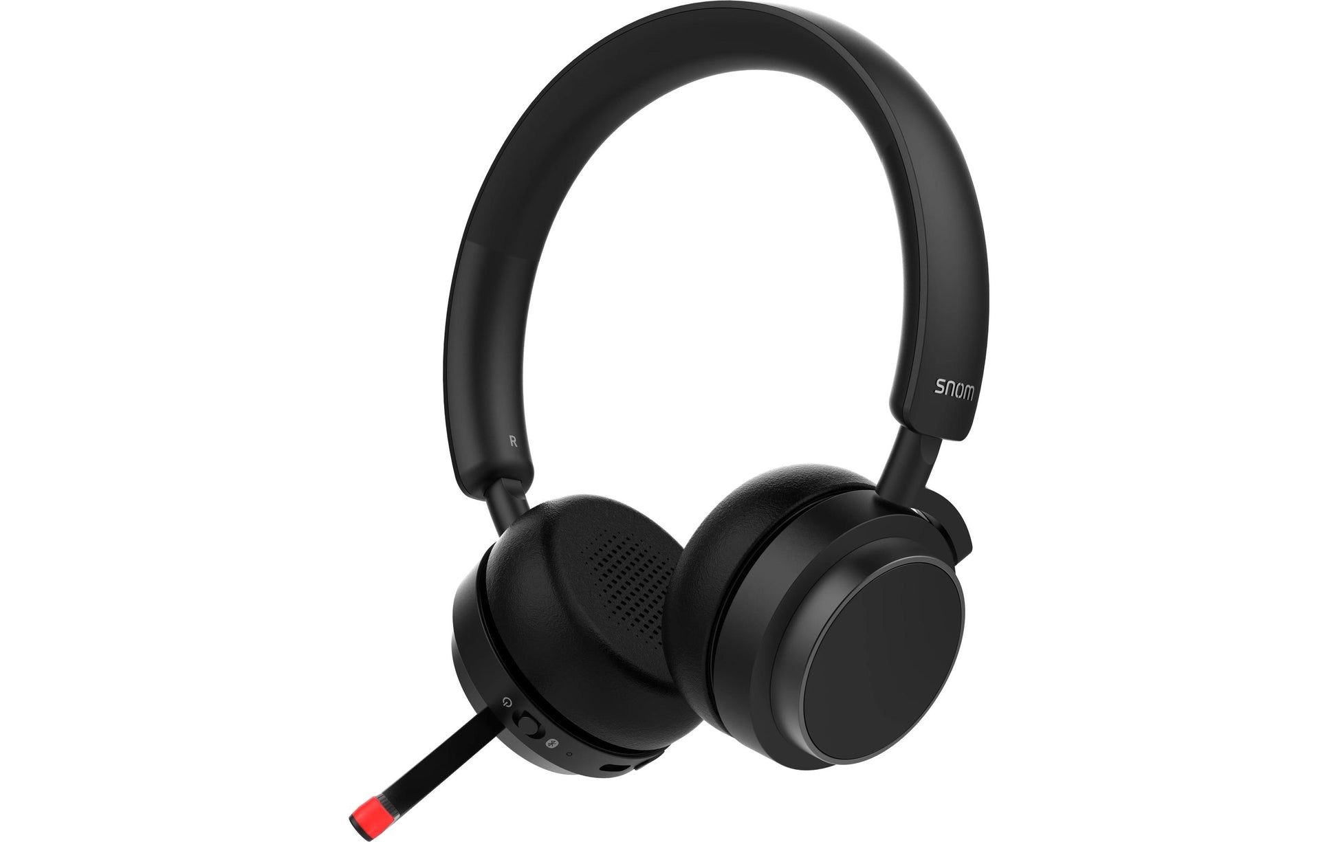 Snom A350D Office-Headset – Over-Ear, Stereo, BT, ANC, Schwarz