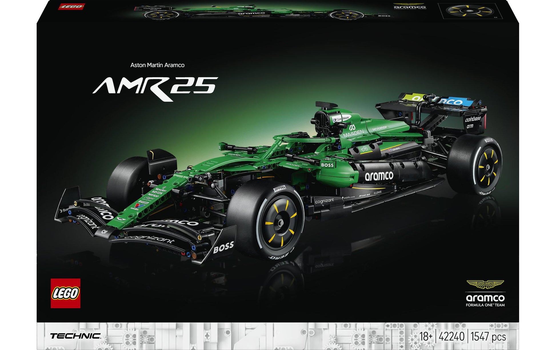 LEGO Technic 42240 Bausatz – 1547-teilig – 55,5×37,8×10,3 cm – ab 18 Jahren