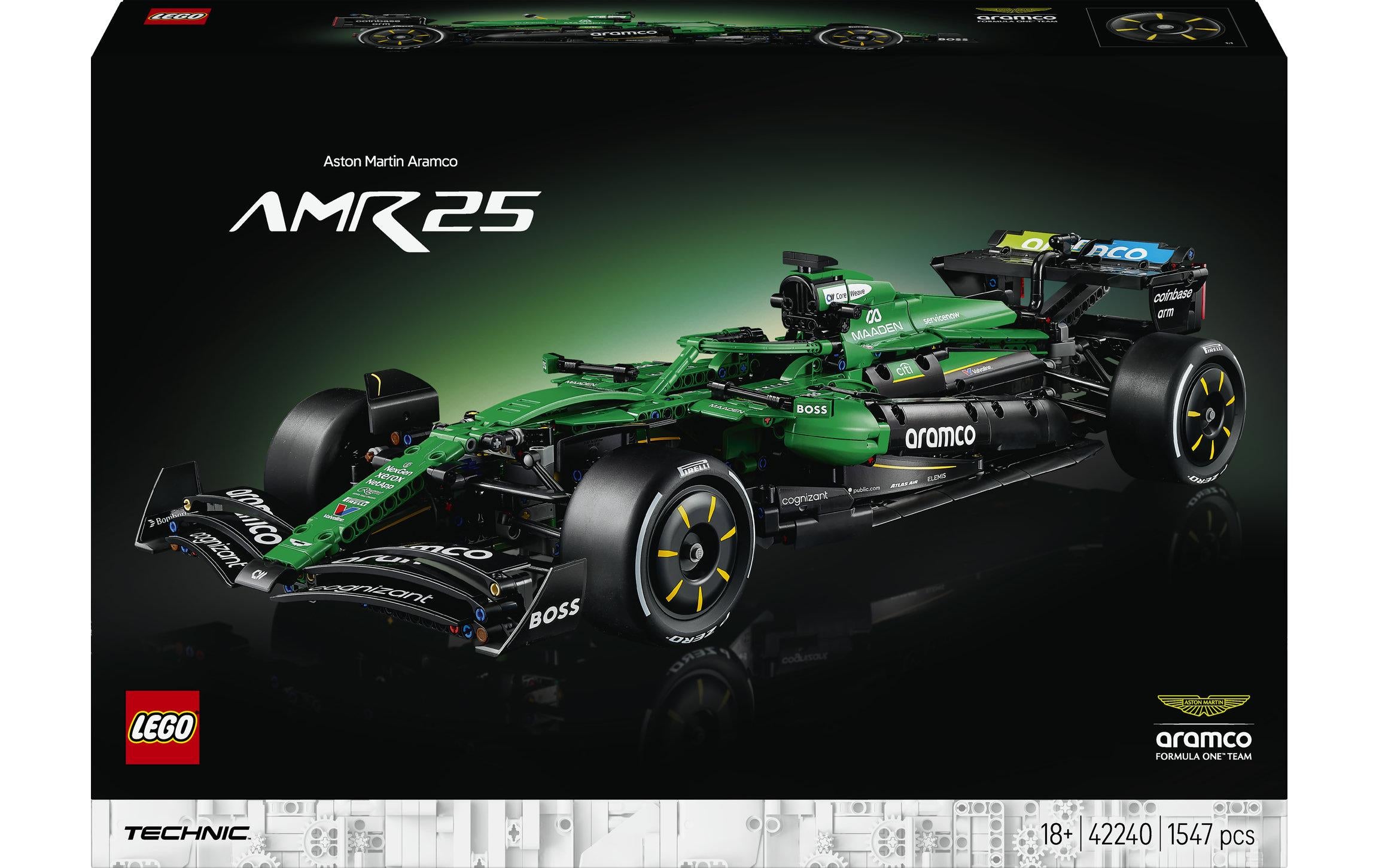 LEGO Technic 42240 Bausatz – 1547-teilig – 55,5×37,8×10,3 cm – ab 18 Jahren