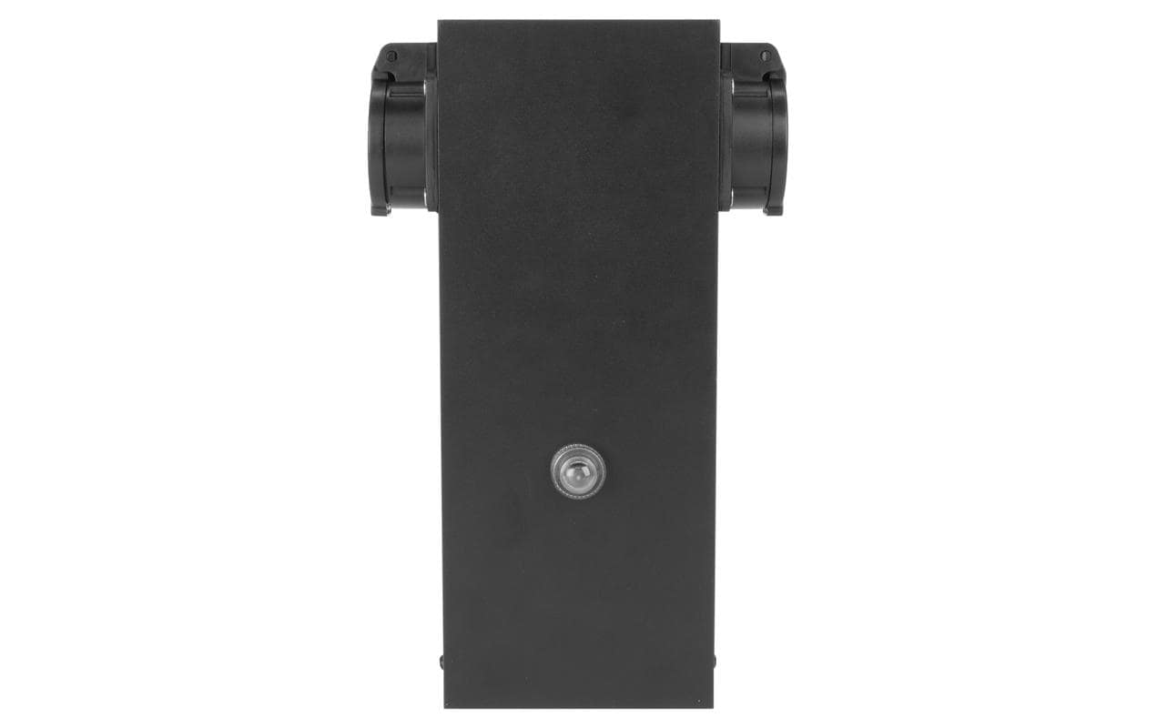 Steffen GardenLine Gartensteckdose – 2×T13, IP44, Analoger Timer, Überstromschutz