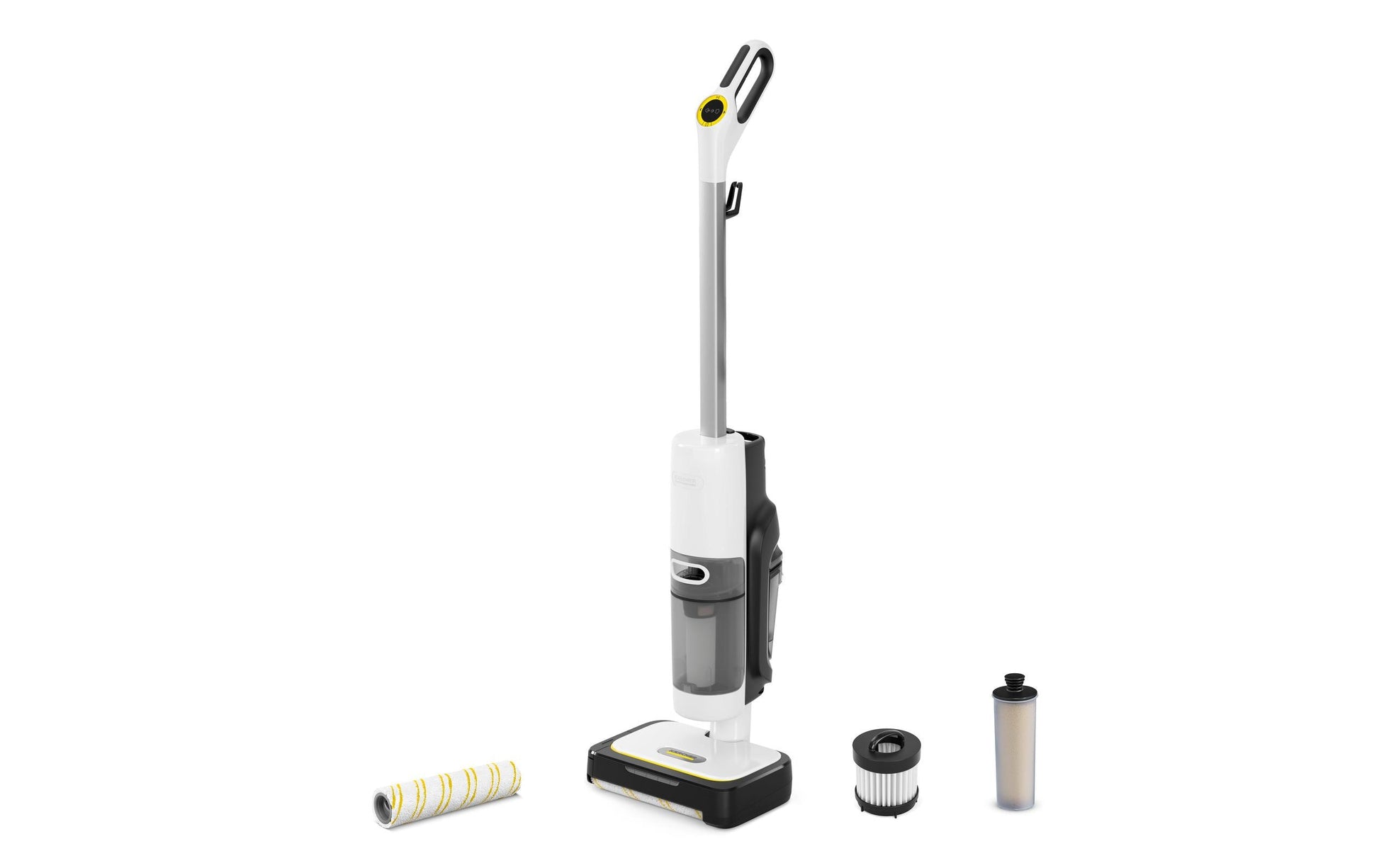 Kärcher Dampfreiniger SCV 4 Steam Vac – 0,5 l – grau, weiss