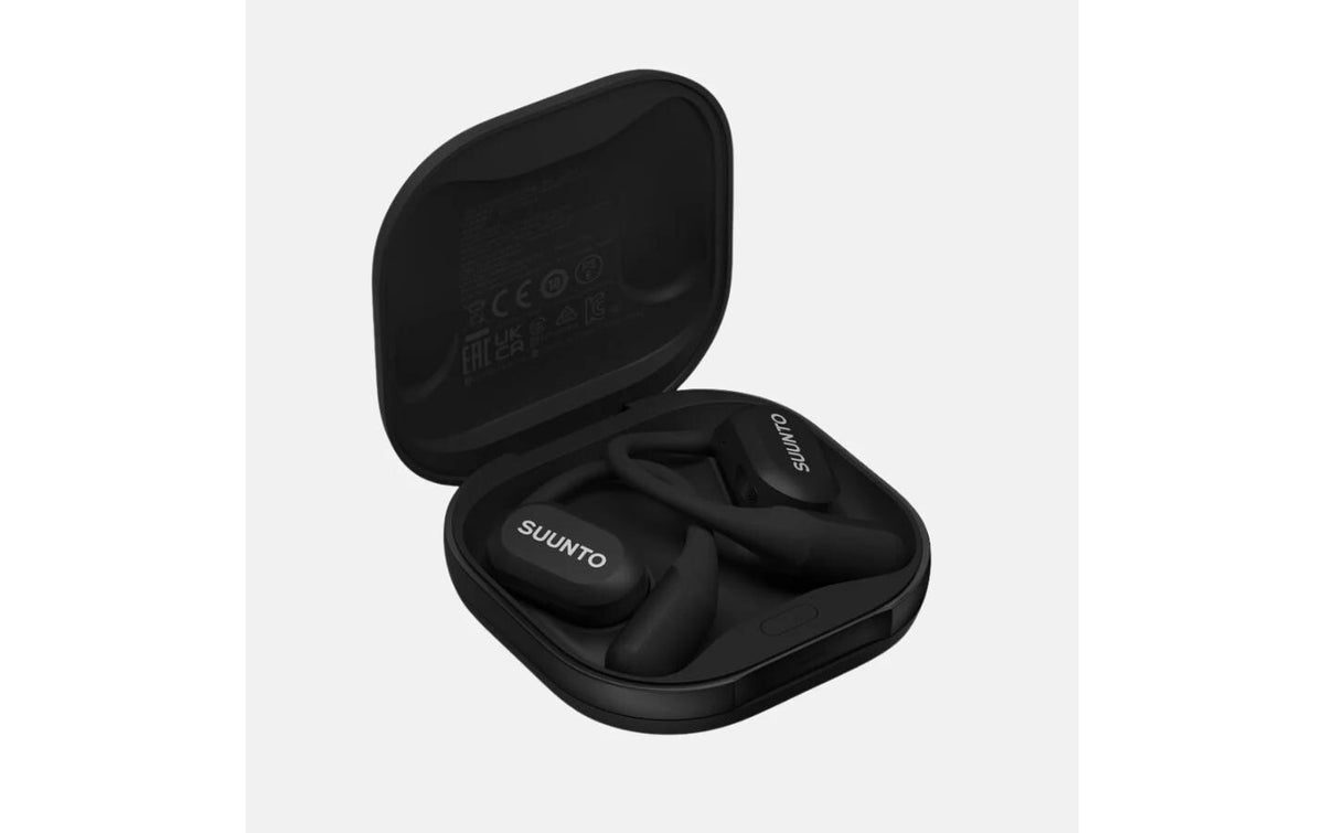 Suunto Spark On-Ear Kopfhörer – BT, USB-C, mit Ladecase, Schwarz