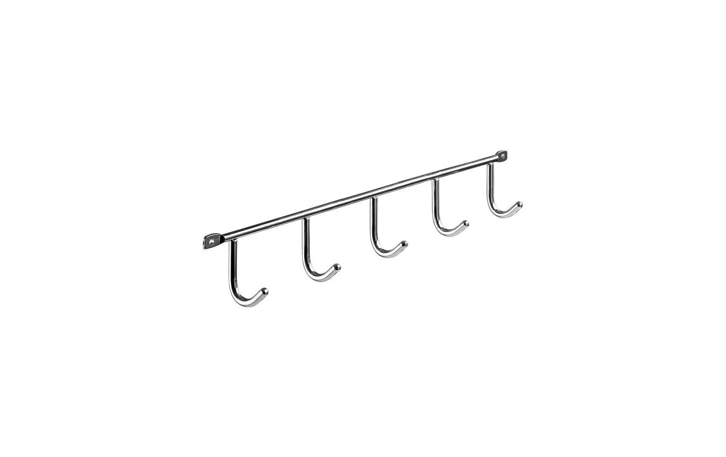 Hettich Hakenleiste – Stahl – Chrom – 350 × 52 × 35 mm