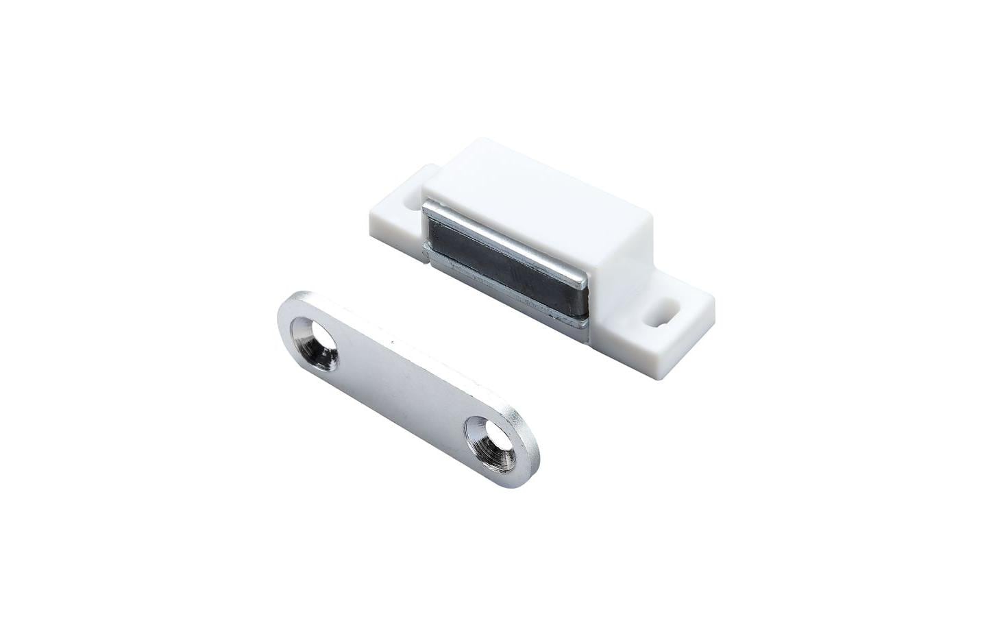 Hettich Verriegelung, Kunststoff, Stahl, Weiss