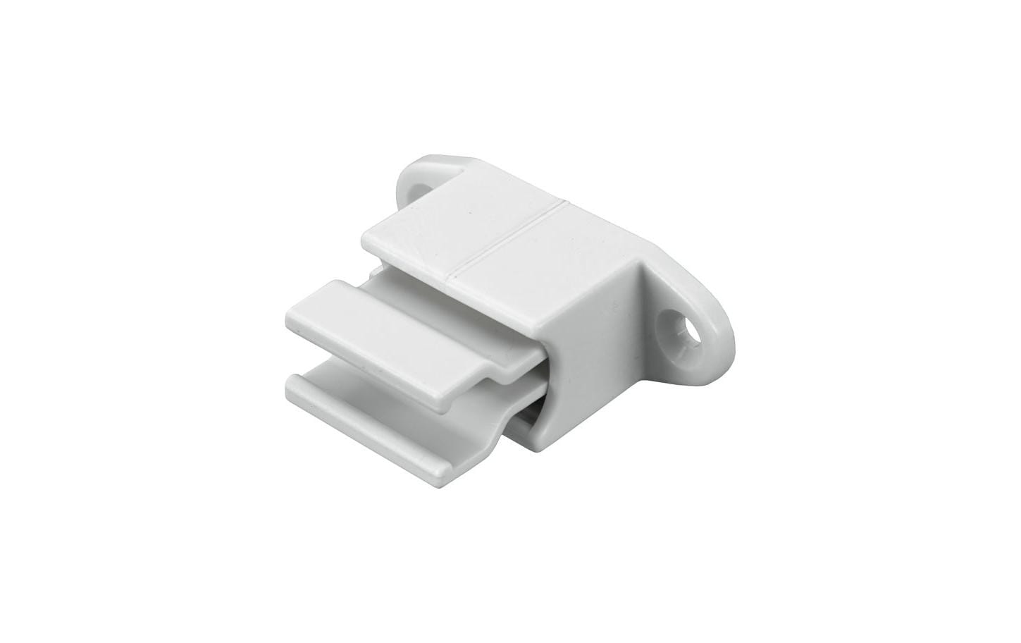Hettich Kurbelstangenhalter – 71 × 95 × 15 mm, Kunststoff, Weiss