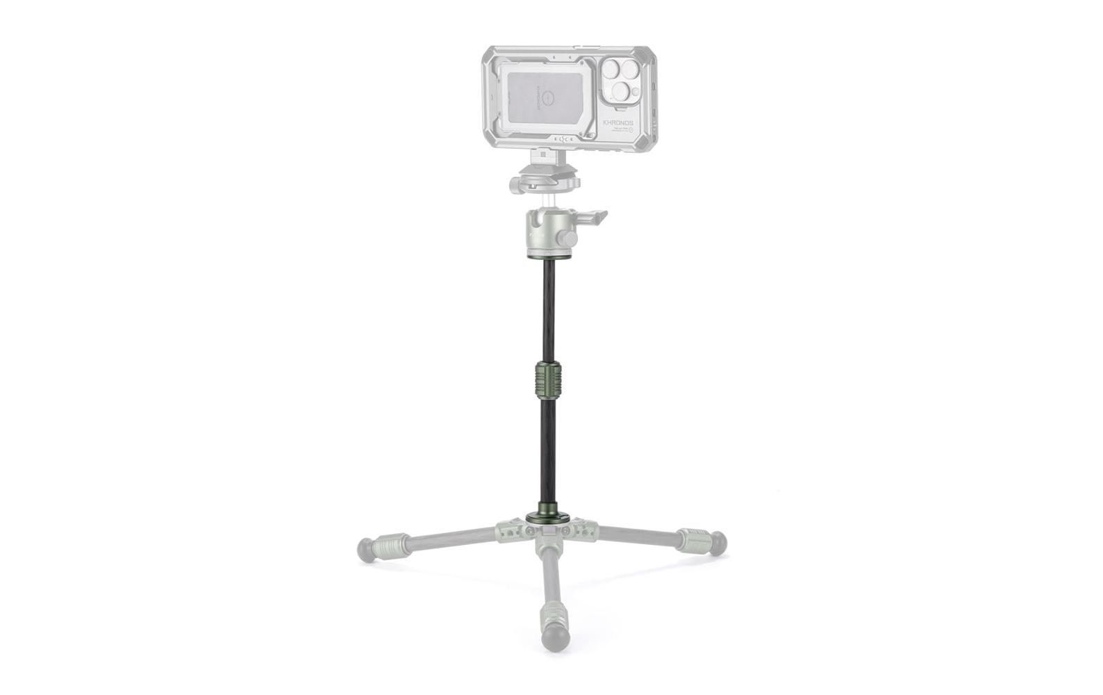 Tilta Höhenverlängerung Standfuss – 533 mm – für Tilta VT03 Tabletop Video Fluid Head Stativ – Grün