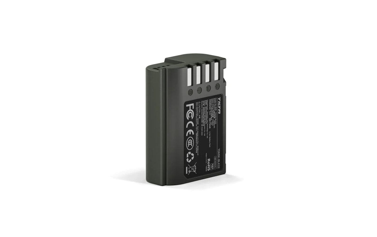 Tilta DMW-BLK22 Akku – 2400 mAh, 7,2 V (17,28 Wh), Li-Ion – für Panasonic