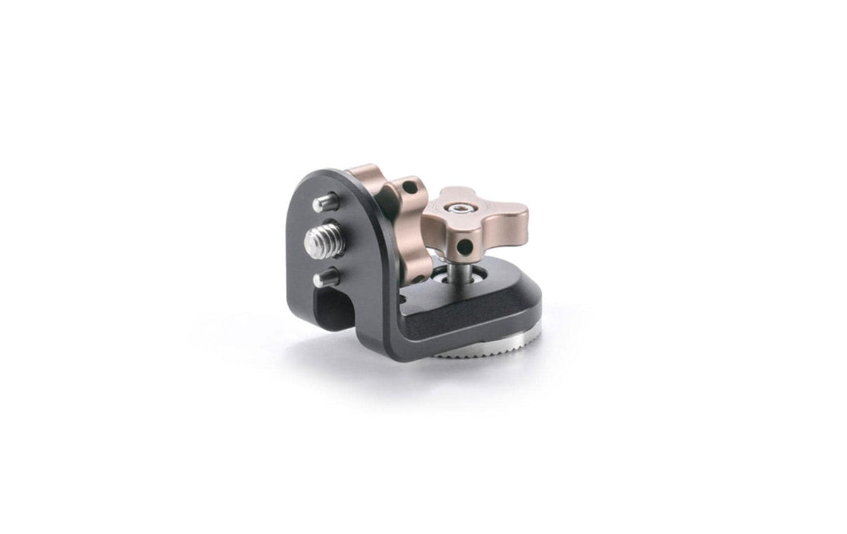 Tilta Rosettenadapter – 1/4-20, mit Passstiften, rechtwinklig – Schwarz