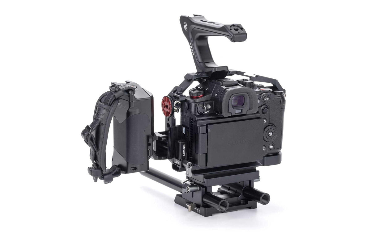 Tilta GH7/GH6 Pro Kit Kamerakäfig – für Panasonic Lumix GH7/GH6 – Aluminium, Schwarz