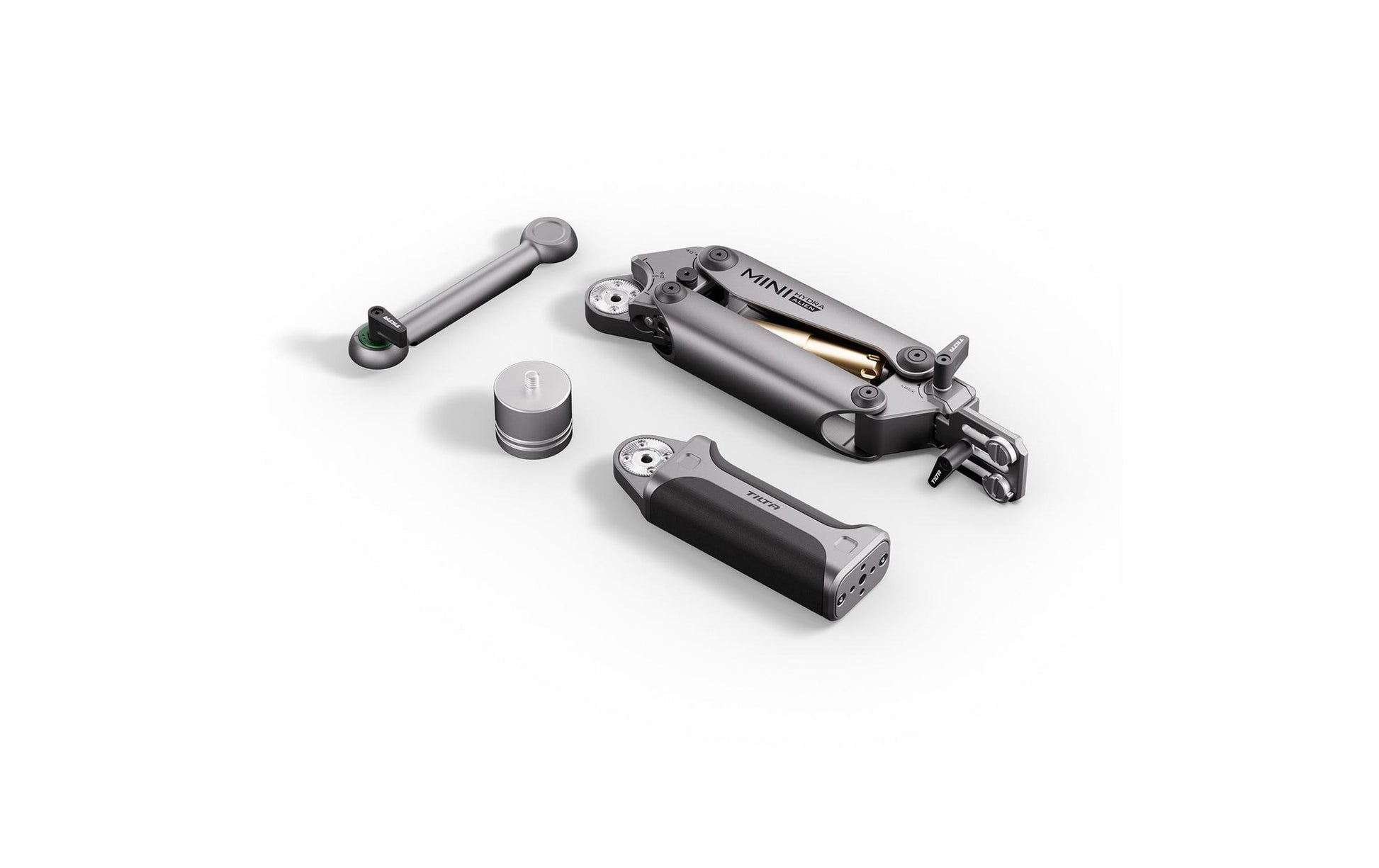Tilta Hydra Alien Mini Kameragriff – stossabsorbierender Arm, 0,6 kg Traglast – für Actioncam, Smartphone – Gr