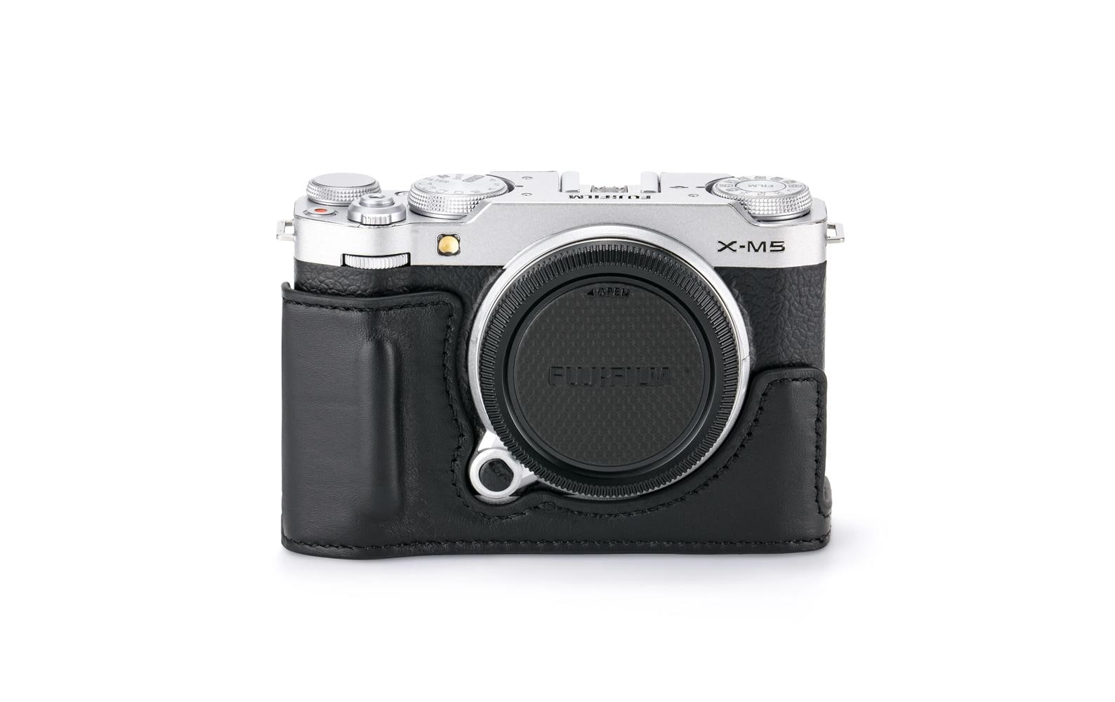 Tilta X-M5 Kamerahülle – Leder, Schwarz – für Fujifilm X-M5 – 1/4" Gewinde