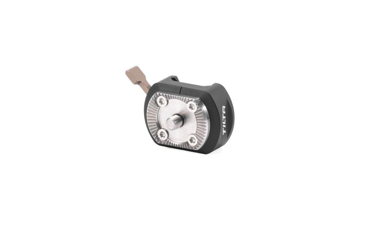 Tilta NATO-zu-Rosette Adapter – Edelstahl – für Tilta und andere – Schwarz