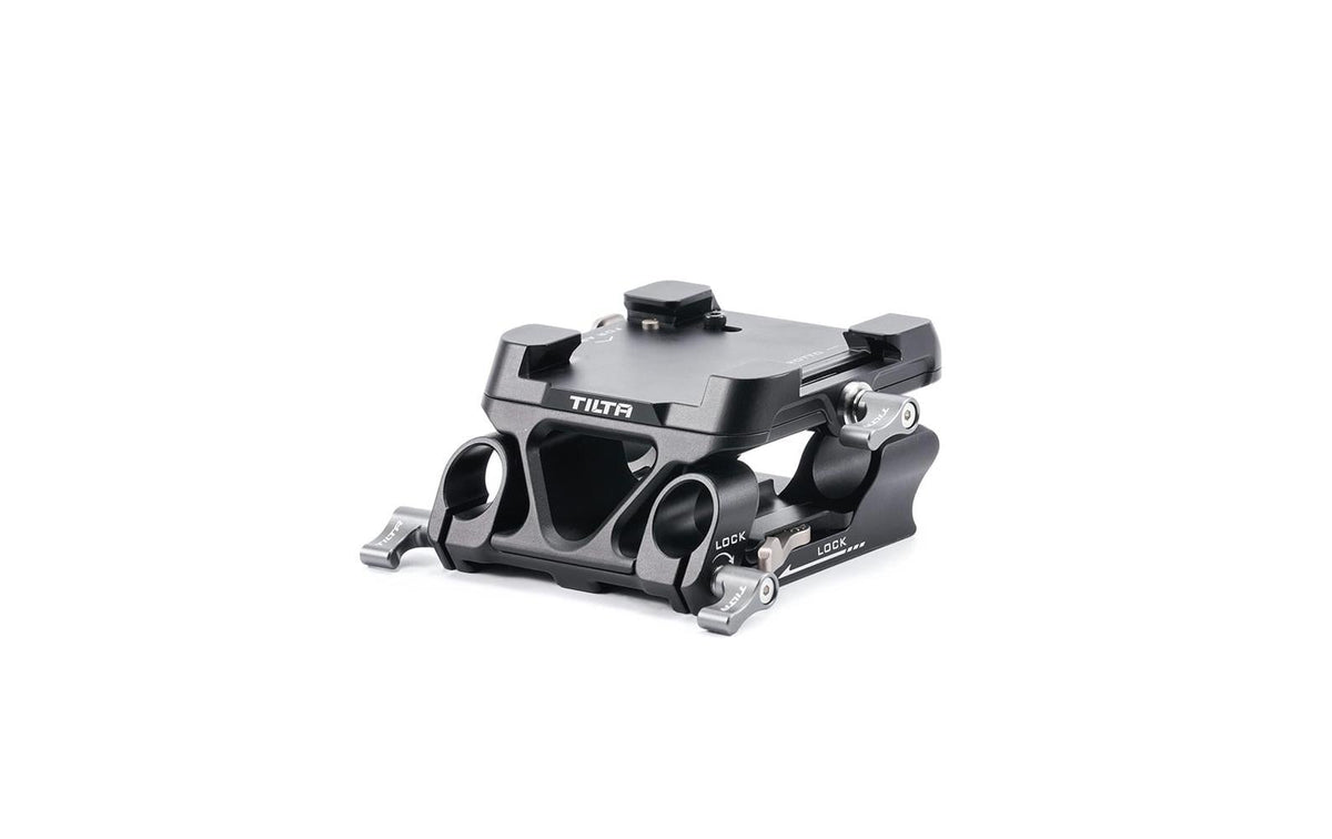 Tilta Grundplatte – 15 mm LWS, Arca/Manfrotto kompatibel – für Tilta, Diverse – 130 × 65 × 178 mm