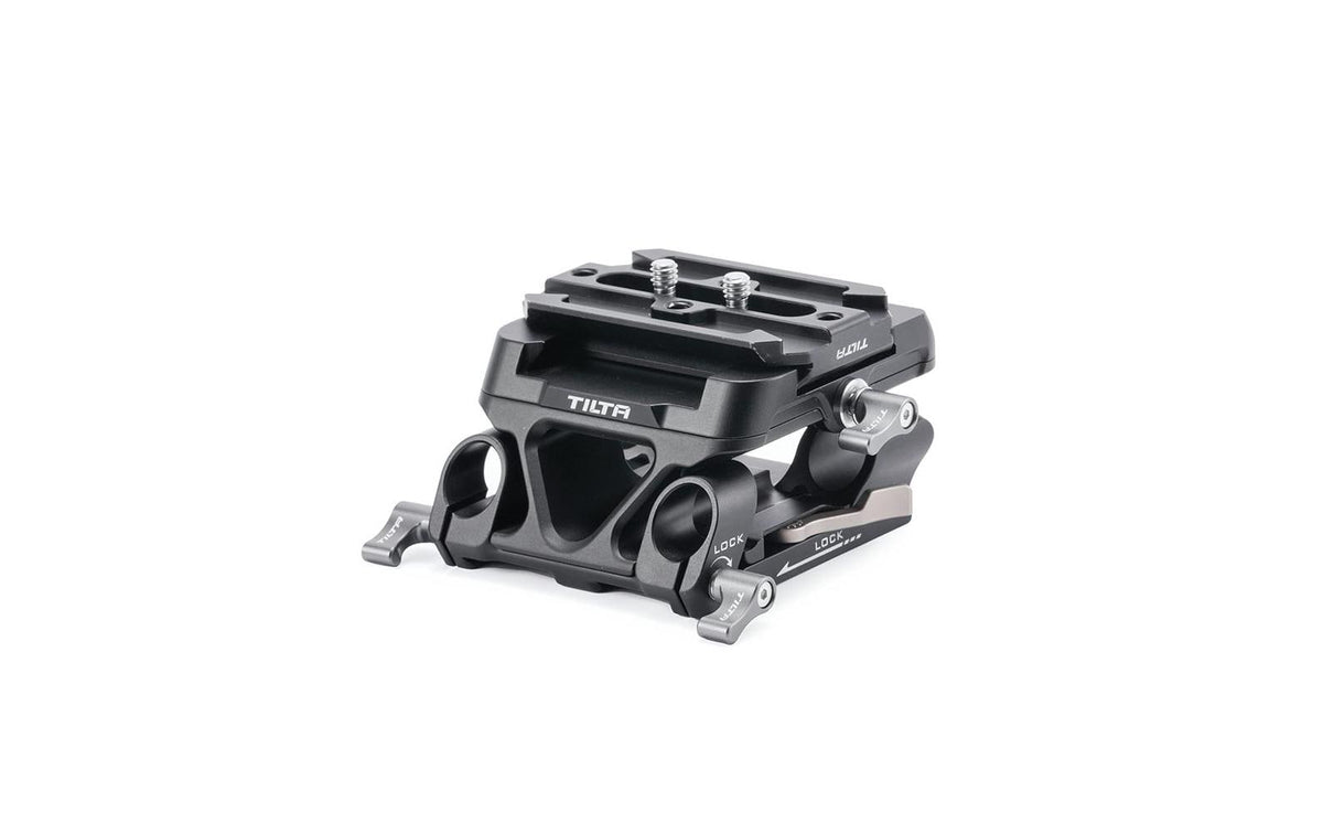 Tilta Baseplate Kit – 15 mm LWS, für Arca, Manfrotto und andere – 130 × 130 × 24 mm, Aluminium