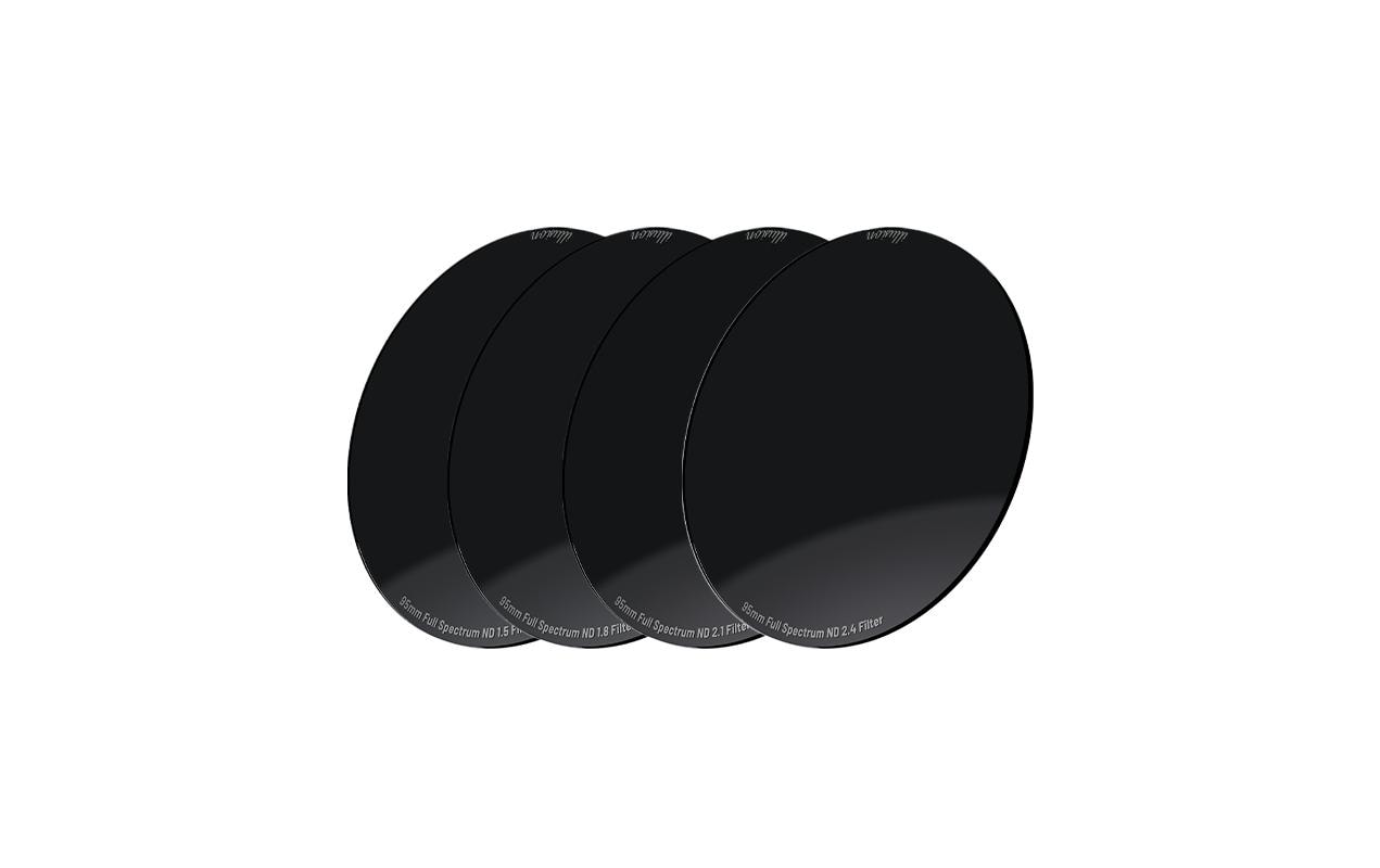 Tilta Illusion ND-Filter-Kit 95 mm – Vollspektrum, Glas, Grau – für Tilta Mirage Matte Box