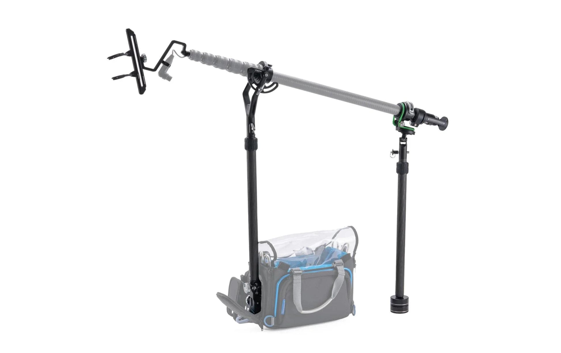 Tilta Zombie Rig Mikrofonständer – für Mischertaschen, Stützwesten von Drittanbietern, C-Stands, Schwarz