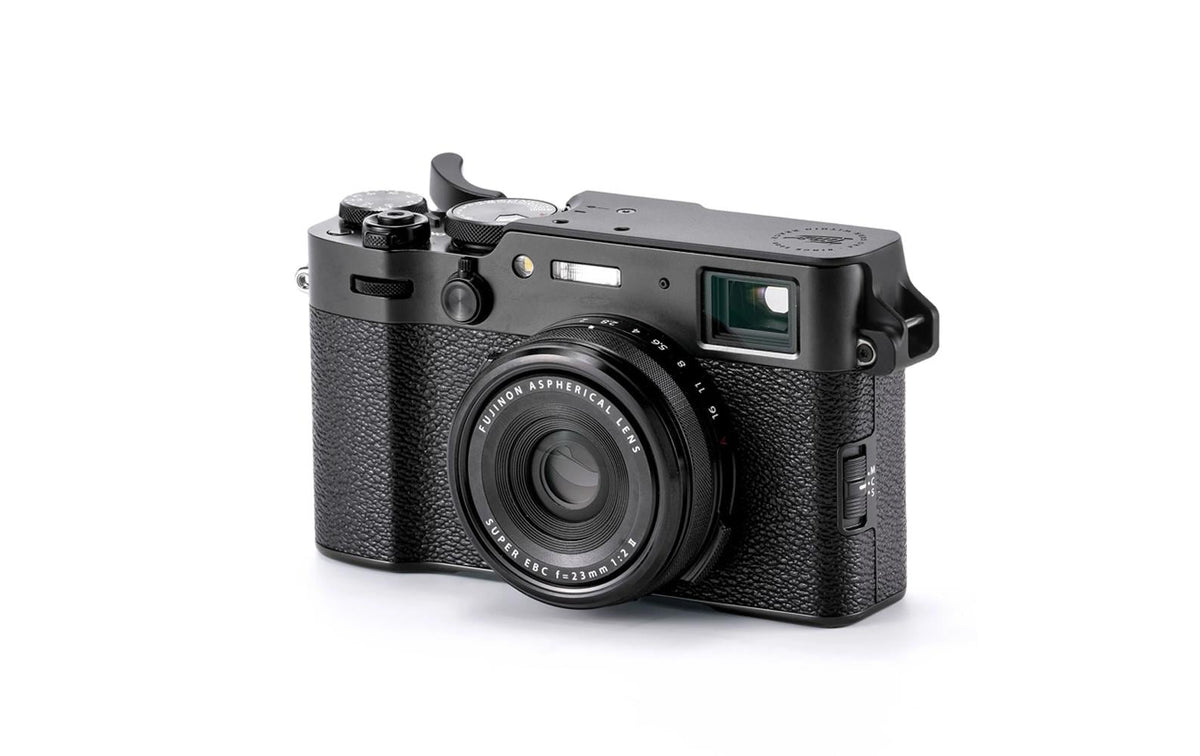 Tilta Top-Mount-Halterung Top-Mount-Halter – 68 × 140 mm, 18–20 g – für Fujifilm X100 VI – Schwarz