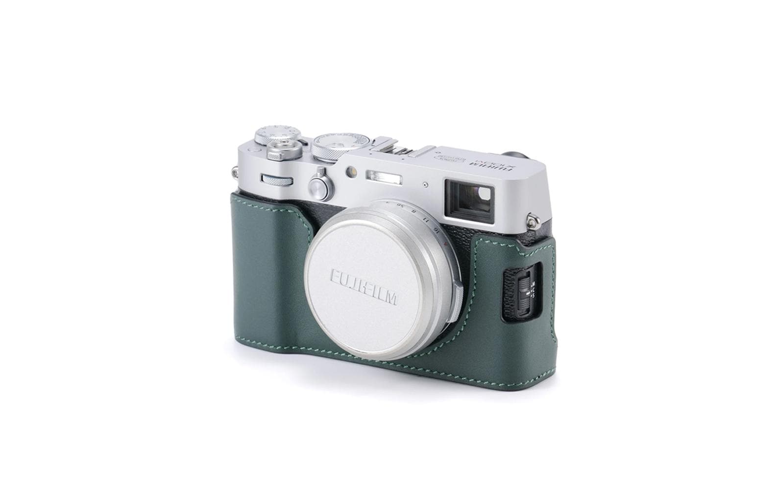 Tilta X100VI Kameratasche – Leder – für Fujifilm X100 VI – Grün
