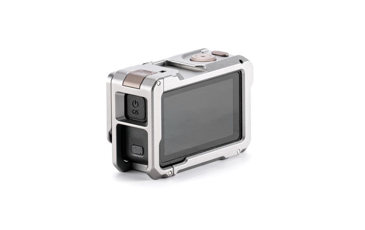 Tilta Full Camera Cage – für DJI Osmo Action 3, Osmo Action 4, Osmo Action 5 Pro – Grau