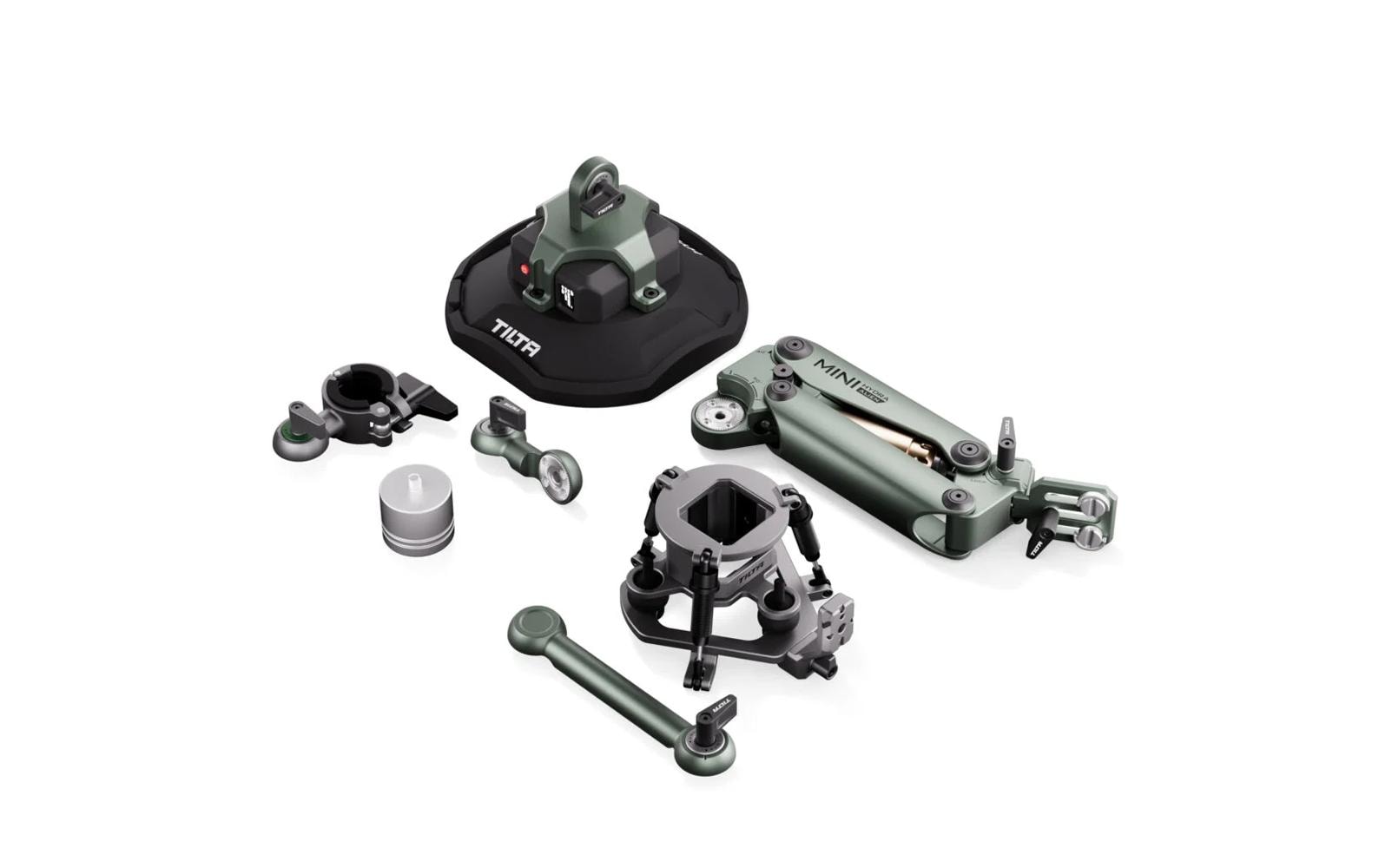 Tilta Hydra Alien Mini Master Kit Kameragriff – 0,6 kg, Batteriebetrieb – für Actioncam, Smartphone – Grün