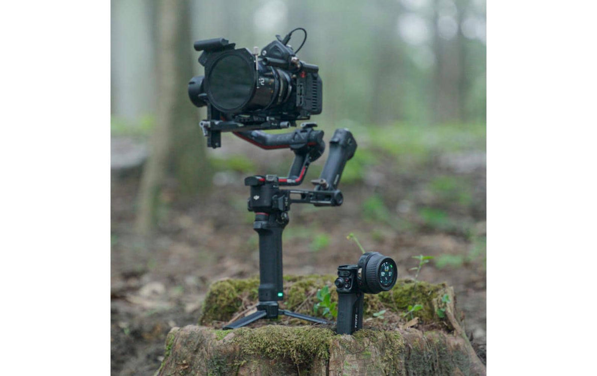 Tilta Nucleus Nano II Handrad-Controller – Follow-Focus, Aluminium – für Tilta und andere – Schwarz