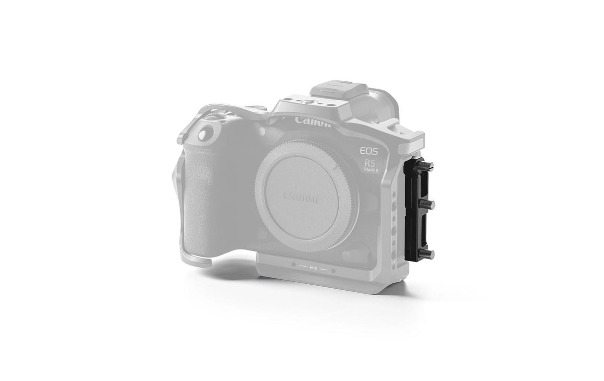Tilta Kabelklemme Kabelklemme – Aluminium/Edelstahl – für Canon R5 Mark II – Schwarz
