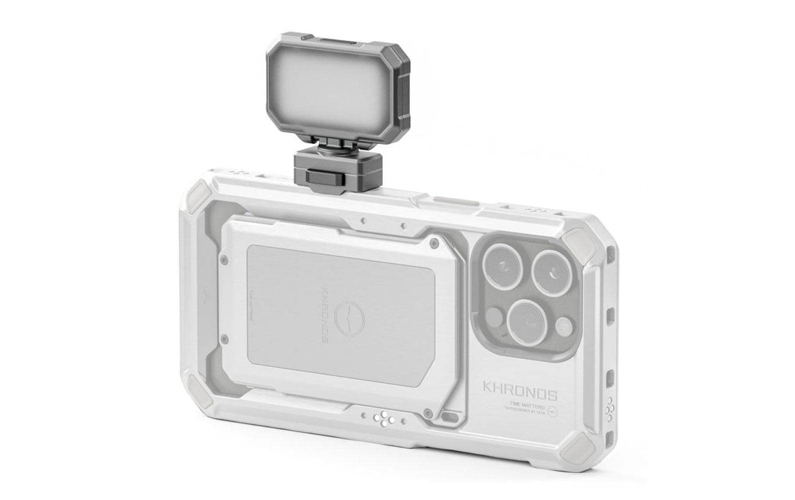 Tilta Khronos Mini-LED Streaming-Licht – dimmbar – 5600 K – Weiss – für iPhone und andere