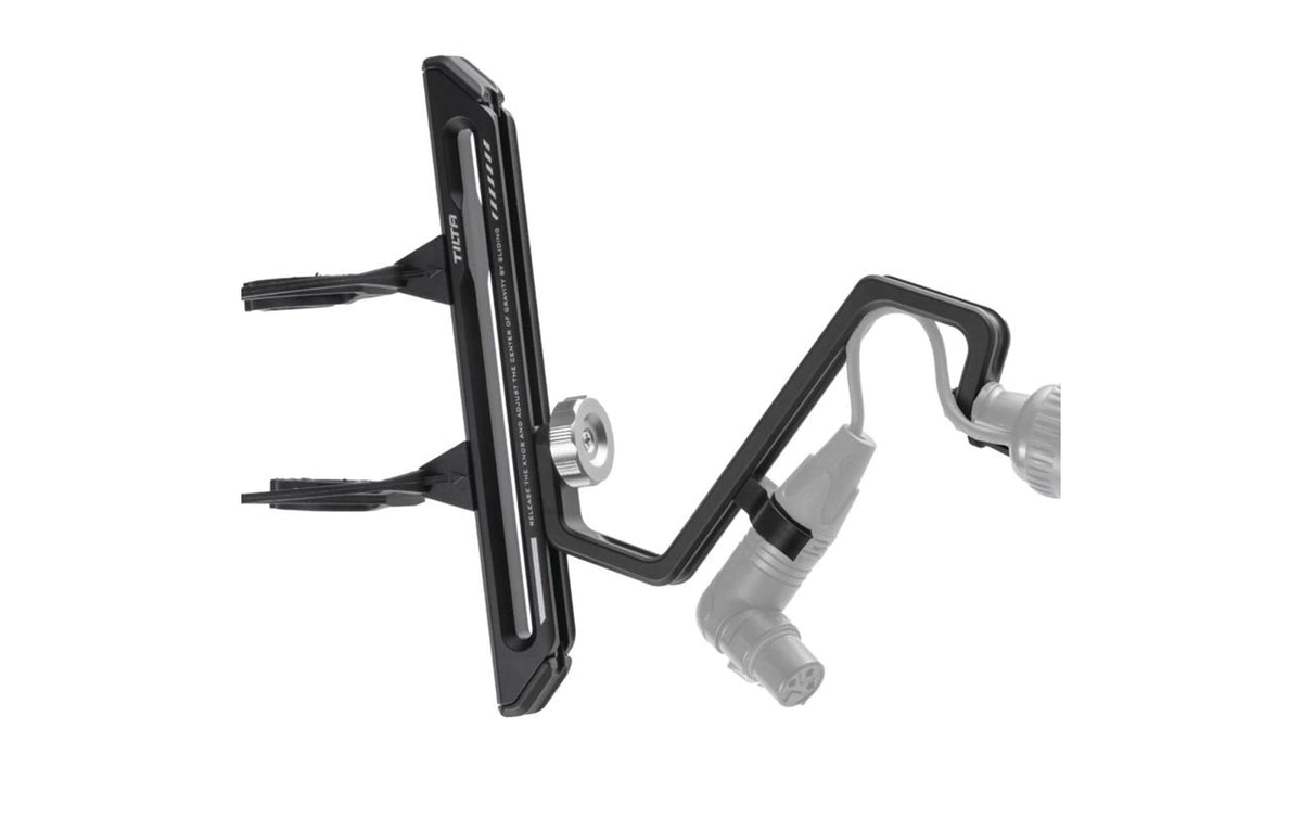 Tilta Zombie Rig Mikrofonständer – für Mischertaschen, Stützwesten von Drittanbietern, C-Stands, Schwarz
