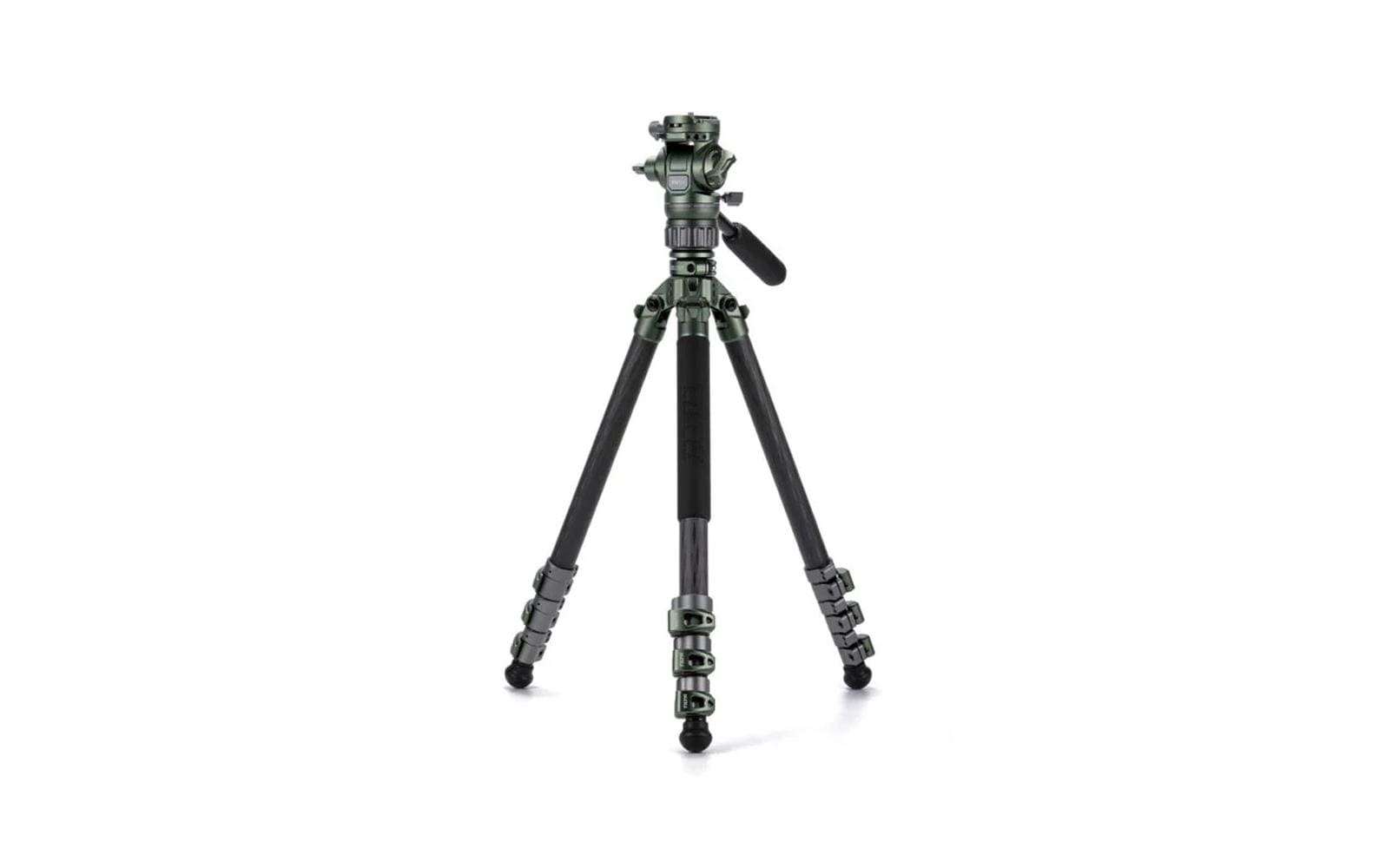 Tilta VT05 Video-Fluidkopf – 3-stufig, Carbon – Grün – 2,0 kg