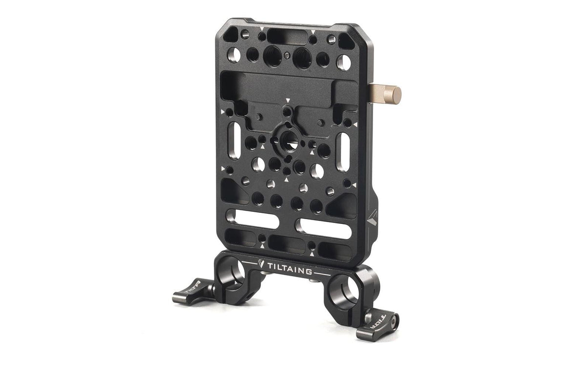Tilta Battery Plate Kit I Batterieplatte – 106 × 132 × 71 mm, 295 g – für Tilta und andere – Schwarz