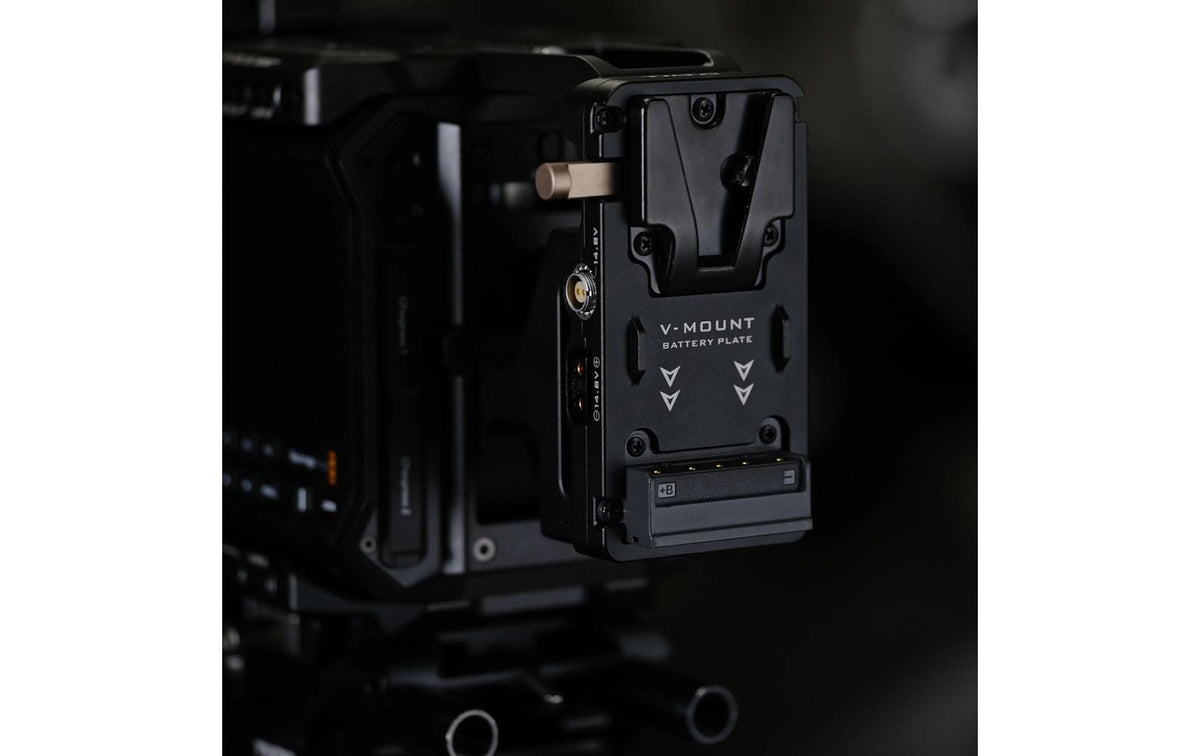 Tilta Batterieplatte – Batterieplatte, 125 × 85 mm – für Blackmagic PYXIS 6K – Schwarz