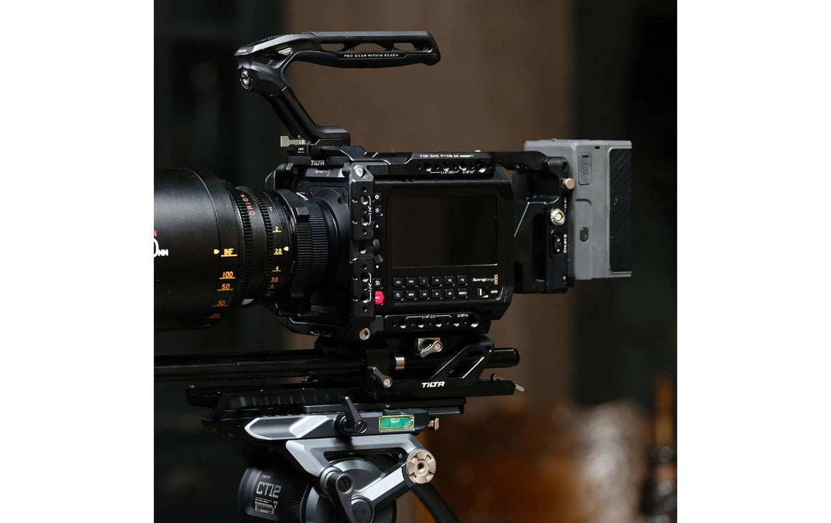 Tilta Batterieplatte – Batterieplatte, 125 × 85 mm – für Blackmagic PYXIS 6K – Schwarz