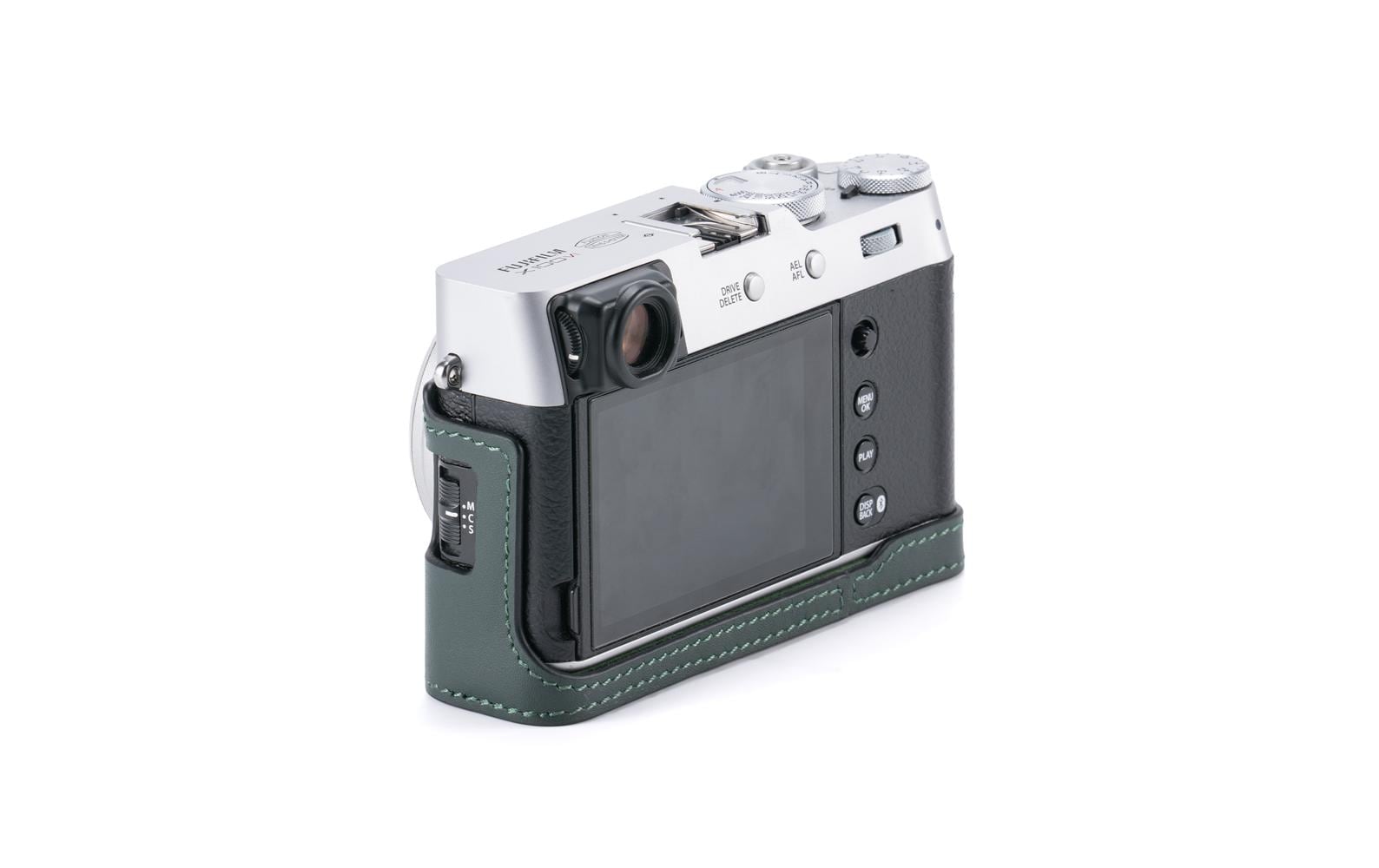 Tilta X100VI Kameratasche – Leder – für Fujifilm X100 VI – Grün