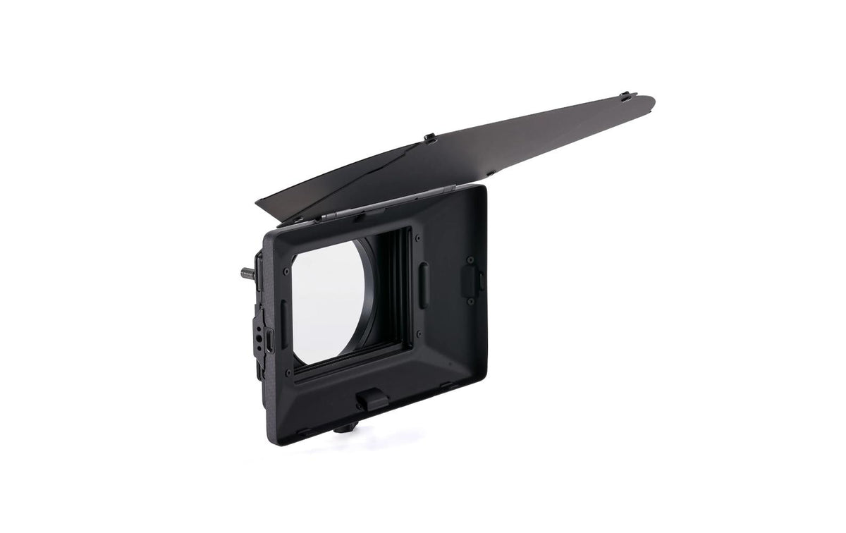 Tilta Mirage Pro Matte Box – Clamp‑On 95/110/114/136 mm – 3×4×5,65" Filtereinschübe – für 15 mm Stangensystem