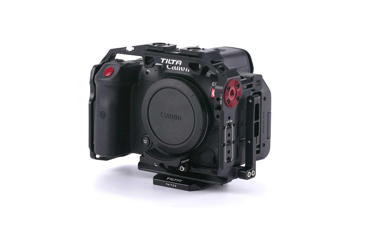 Tilta Kameragehäuse – 149 × 209 × 74 mm, 479 g – für Canon R5C – Schwarz