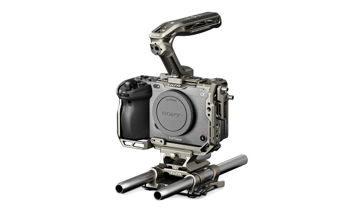 Tilta Basic Kit FX3/FX30 Kameragehäuse – 152 × 178 mm, 1089 g – für Sony FX3, FX30 – Grau