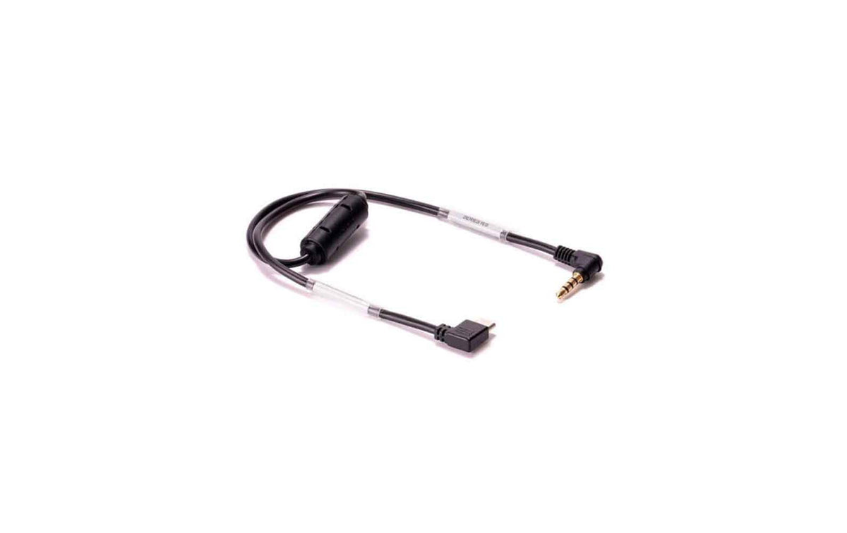 Tilta Run/Stop-Kabel – 0,25 m – für Tilta Advanced Side Handle, Nucleus Nano II, Canon C200 und andere