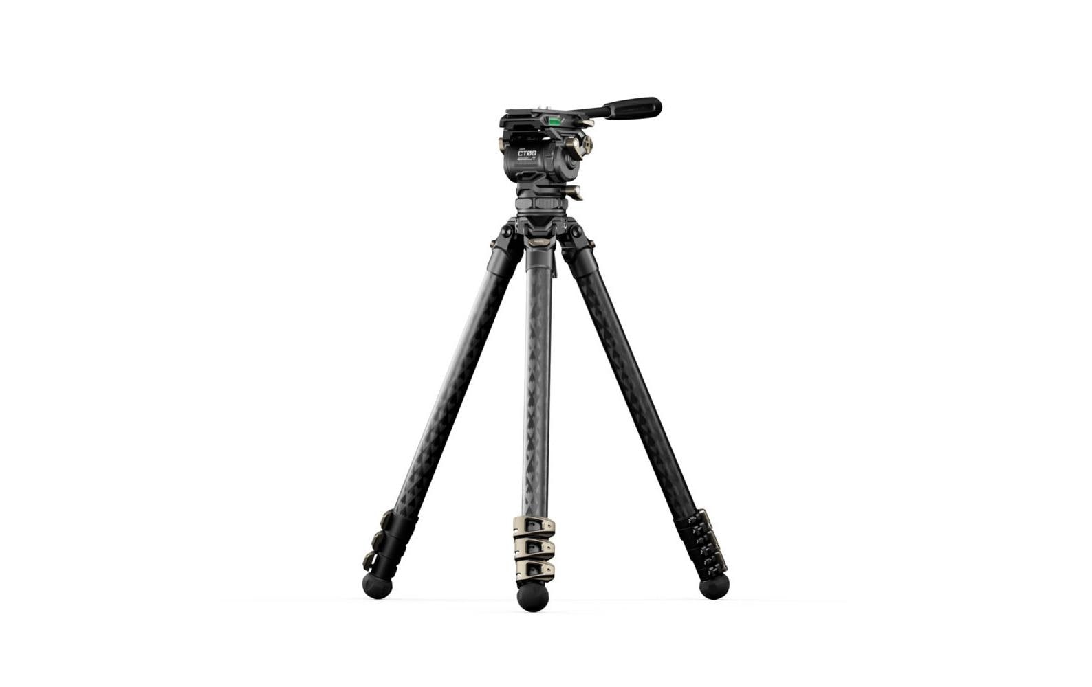 Tilta CT08 Videokopf – 75 mm Halbschale – Traglast 8 kg, 1/4"/3/8" – für Manfrotto, DJI, Arca-Swiss
