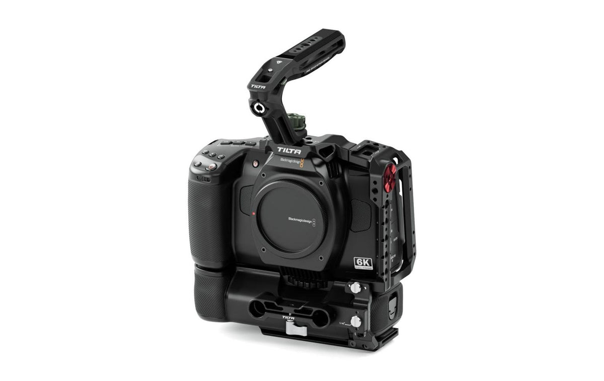 Tilta BMCC 6K Kamera-Cage – für Blackmagic Pocket Cinema Camera 6K – Schwarz