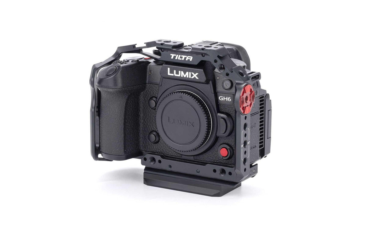 Tilta Full Kamera-Cage – 150 × 213 mm, 480 g – für Panasonic GH7, GH6 – Schwarz