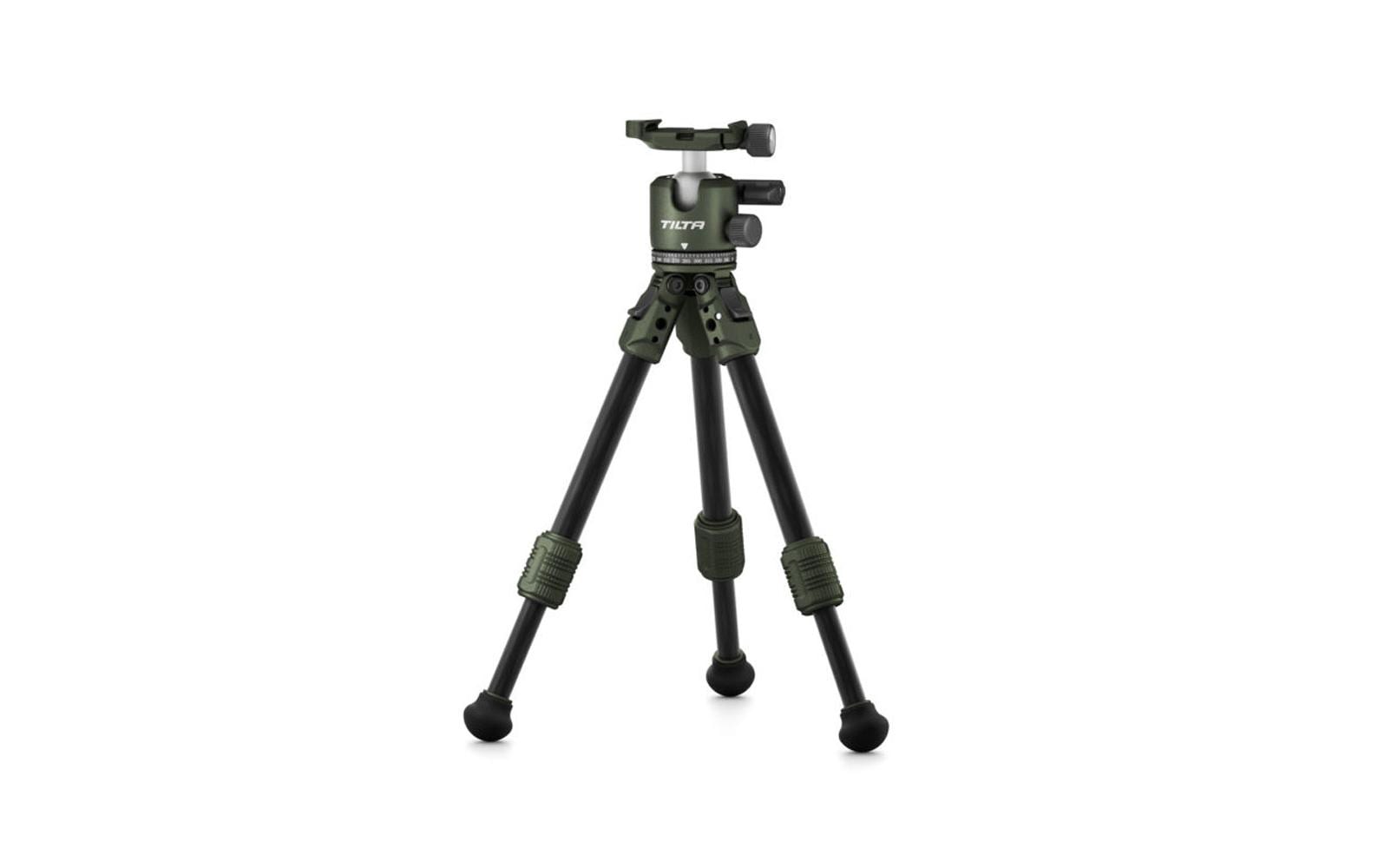 Tilta BT03 Tisch-Kugelkopf-Stativ – Carbon/Aluminium – Höhe 26,7 cm – Arca-kompatibel, 1/4" Gewinde