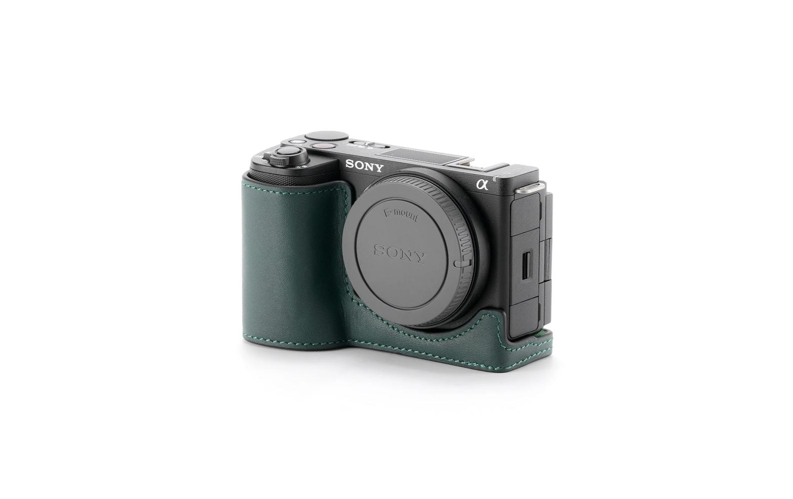 Tilta Kamerahülle – Leder – für Sony ZV-E10 II – Grün
