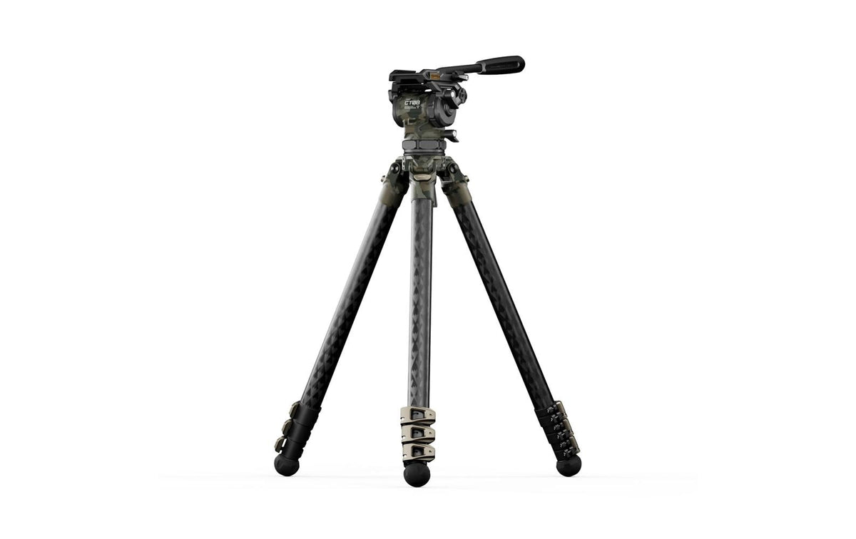 Tilta CT08 Videostativ mit Cine-Fluidkopf 75 mm – 182 cm – 8 kg – Carbon/Aluminium