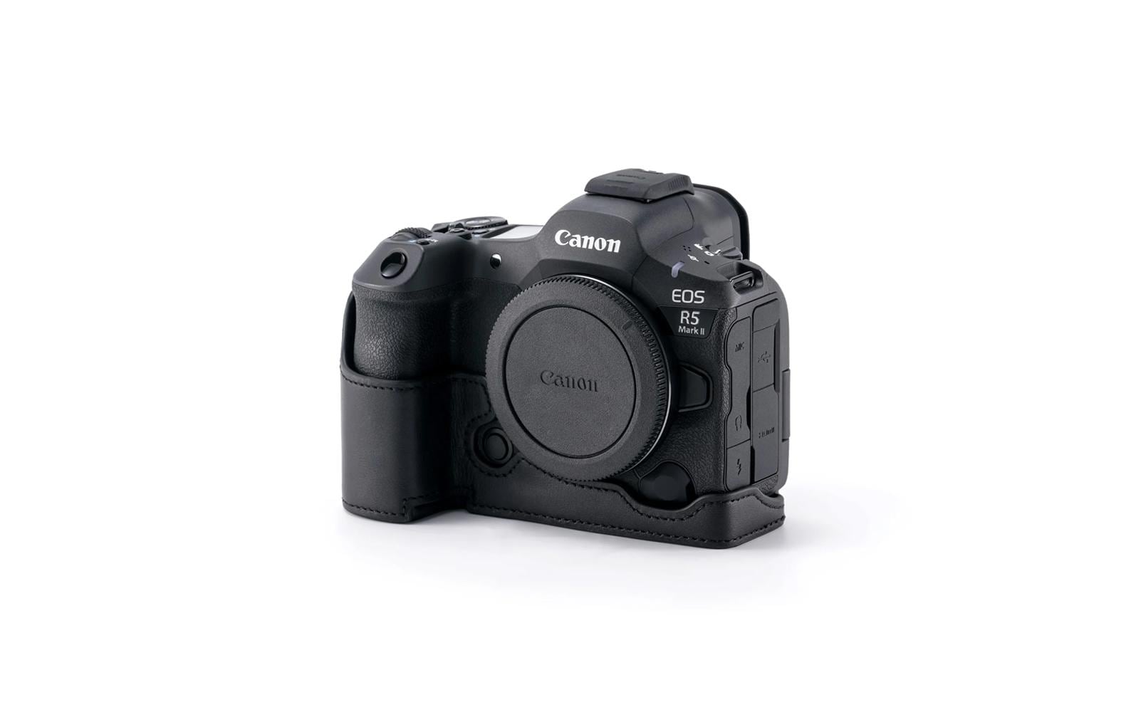 Tilta Kameratasche R5 Mark II Schutzhülle – Leder – für Canon R5 Mark II – Schwarz