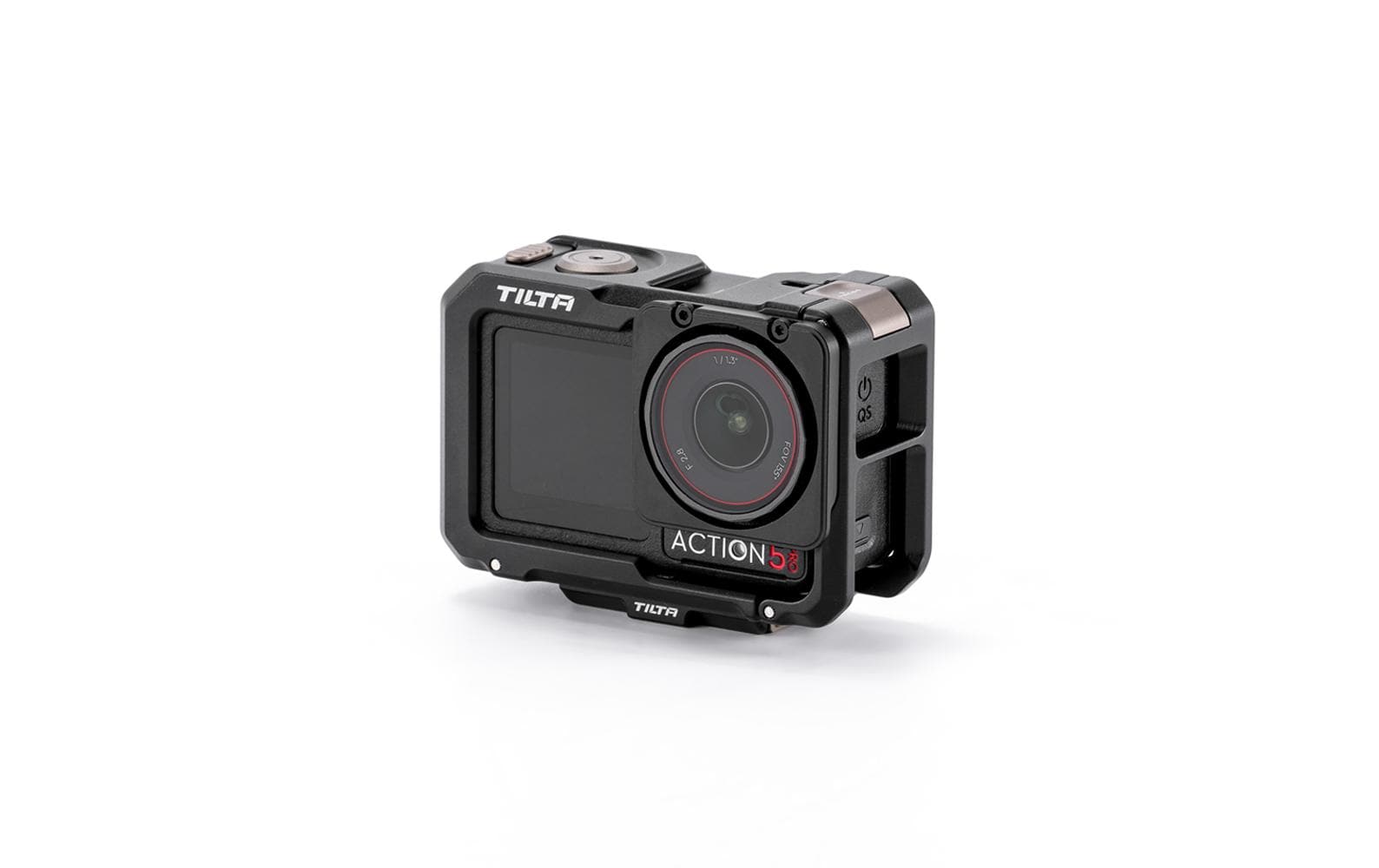 Tilta Base Kit Gehäuse – für DJI Osmo Action 3, DJI Osmo Action 4, DJI Osmo Action 5 Pro – Schwarz