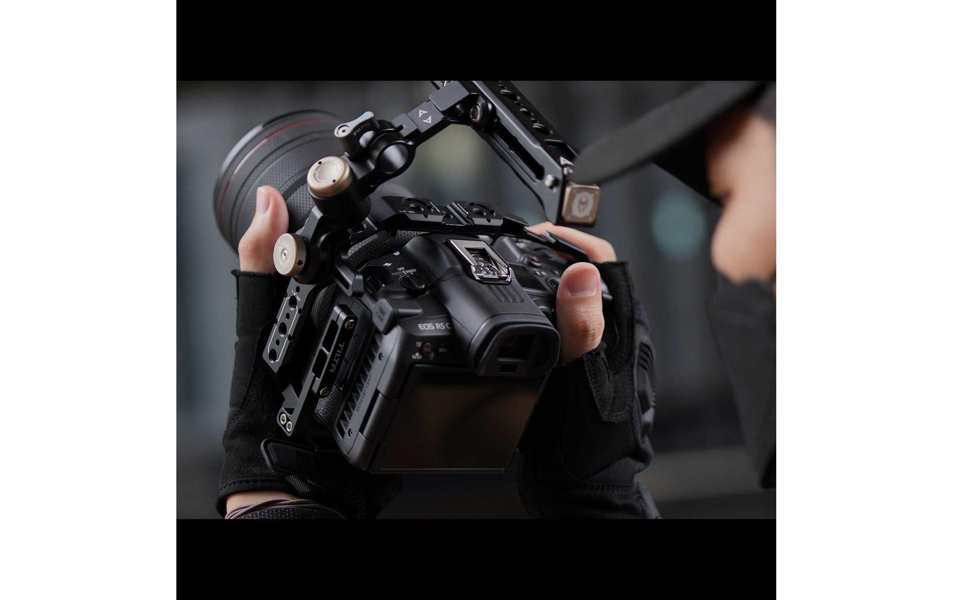 Tilta Basic Kit R5C Kamerakäfig – für Canon R5C – Schwarz
