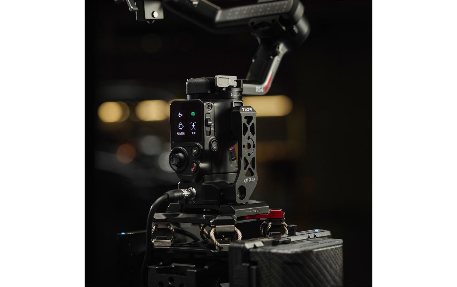 Tilta Security Bracket RS 4 Gimbal-Halterung – für DJI RS 4 – Schwarz