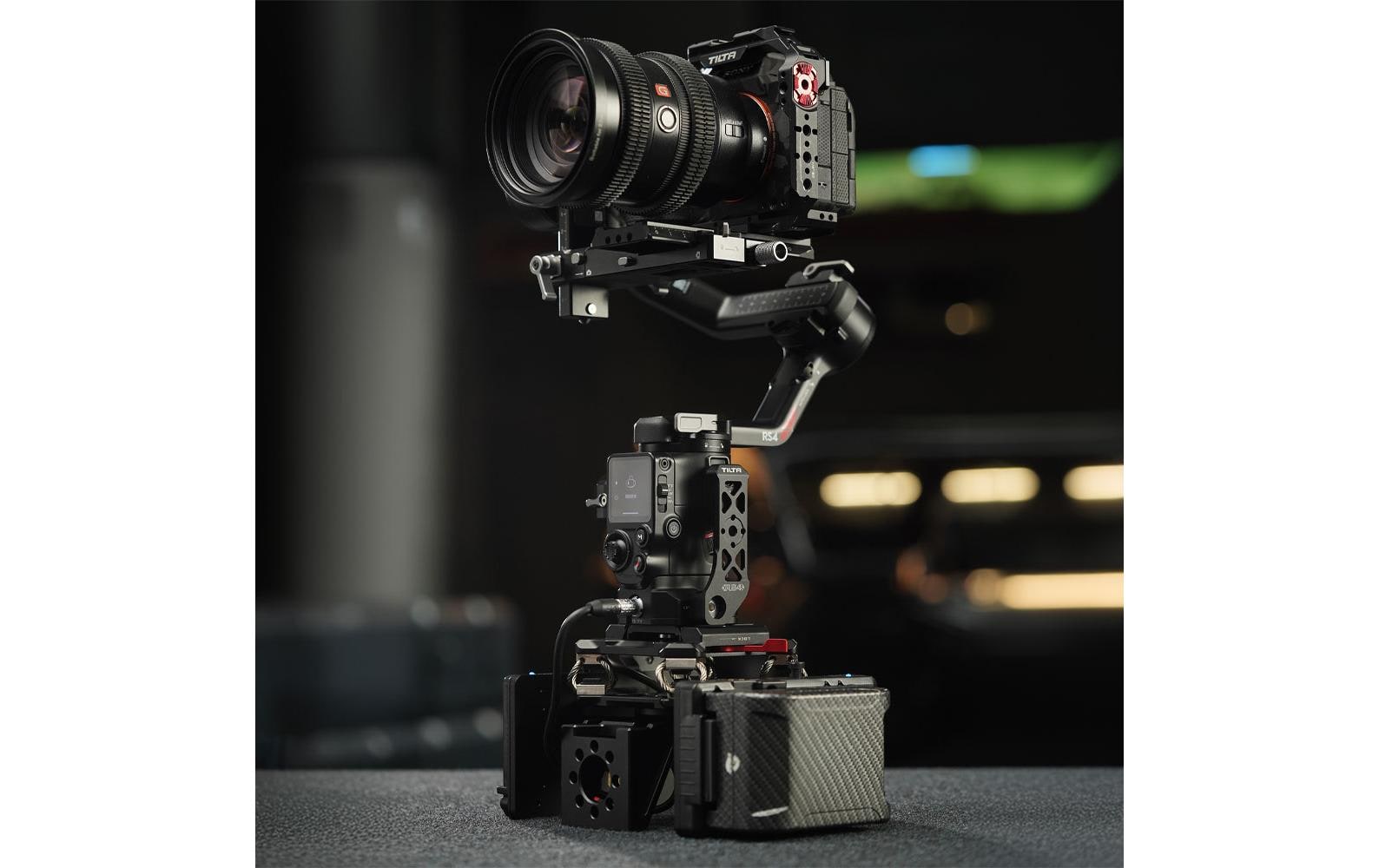 Tilta Security Bracket RS 4 Gimbal-Halterung – für DJI RS 4 – Schwarz