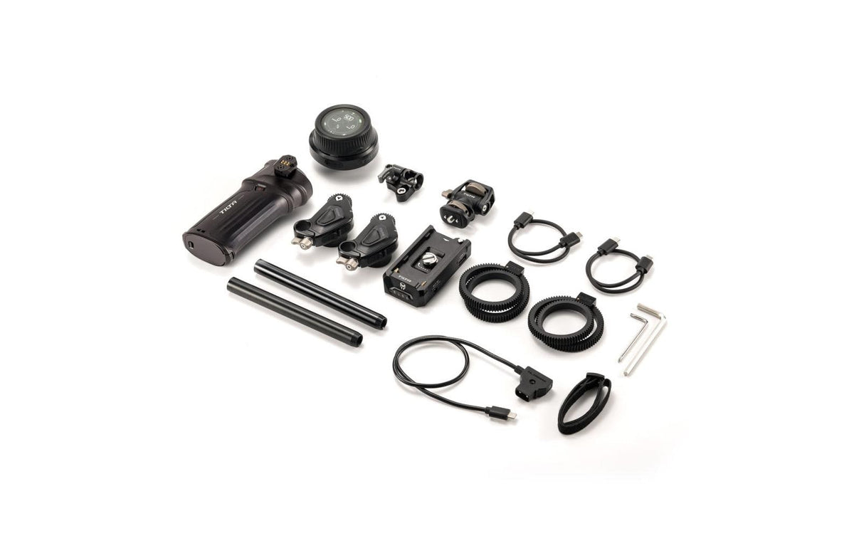 Tilta Nucleus Nano II Fernbedienung – Power-Handle-Kit – für Tilta und andere – Schwarz